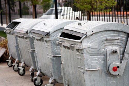 Residents utilizing waste removal services in Eltham