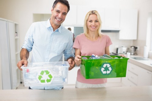 Recycling construction materials as part of waste management in Eltham